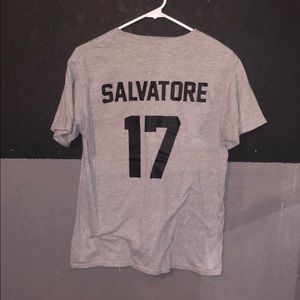 Short sleeve grey Salvatore shirt